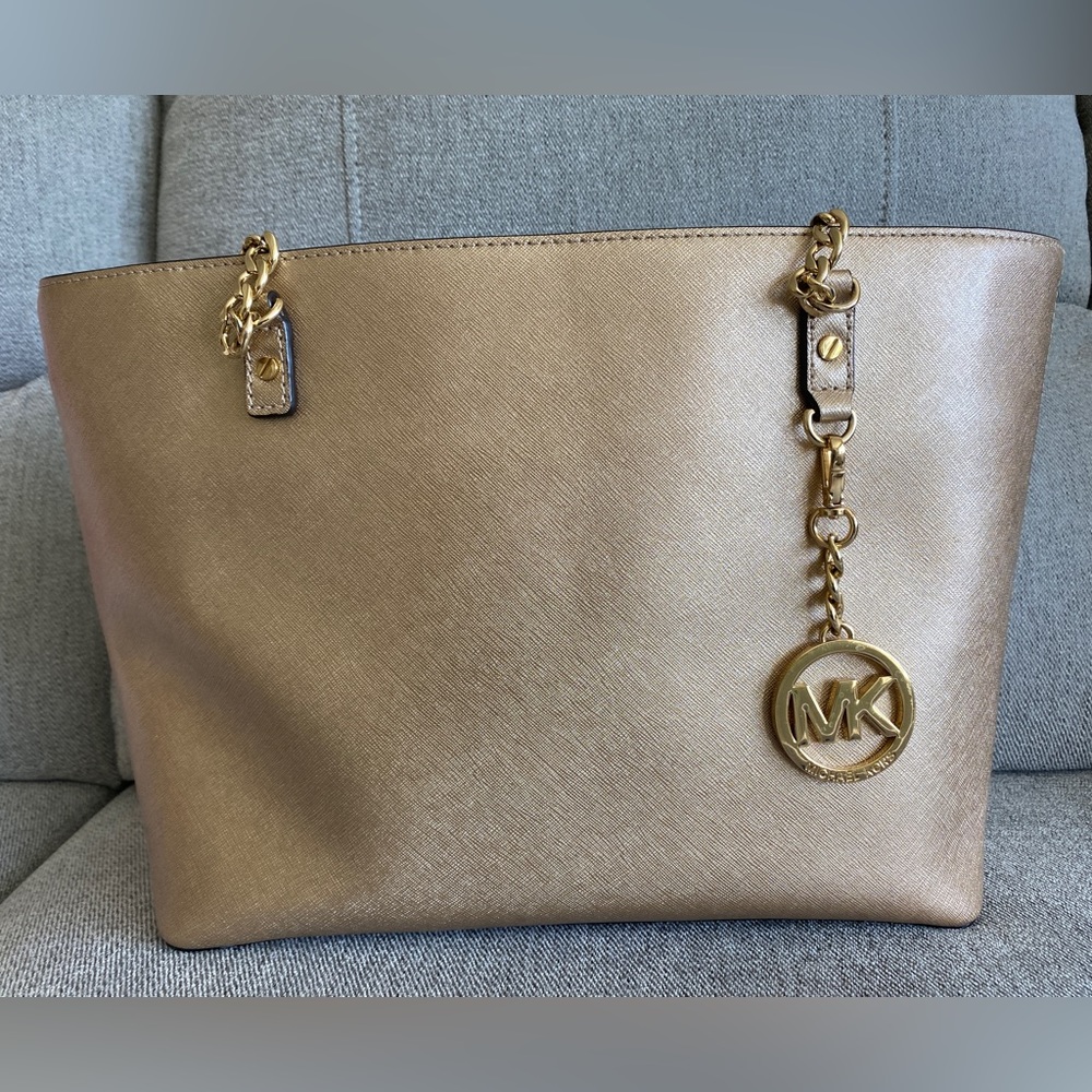Michael Kors- Large Rose Gold Tote